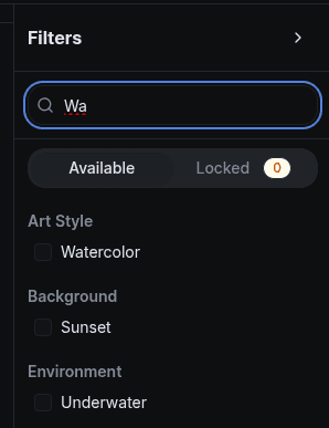 Stylistic Filters